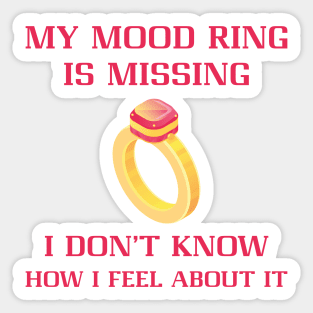 Mood Ring Chart Sticker